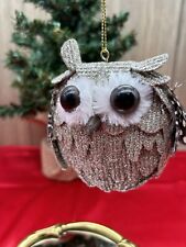 Ornament owl gold for sale  Riverview