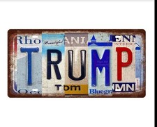 Trump novelty metal for sale  Marshfield