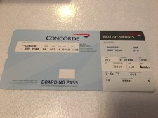 Billet avion concorde d'occasion  Arinthod