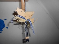 Herbstdeko holz vogel gebraucht kaufen  Beverungen