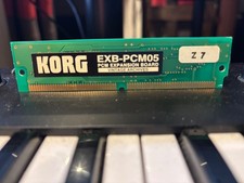 Placa de expansão Korg Triton EXB-PCM05 arquivos antigos PCM comprar usado Placa de expansão Korg Triton EXB-PCM05 arquivos antigos PCM comprar usado  Enviando para Brazil
