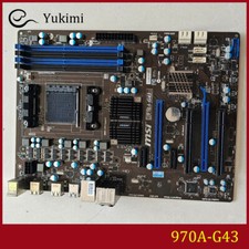 Usado, Placa-mãe teste OK PARA MSI 970A-G43 DDR3*4 32GB AM3 AMD ATX comprar usado  Enviando para Brazil