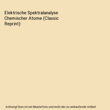 Elektrische spektralanalyse ch gebraucht kaufen  Trebbin