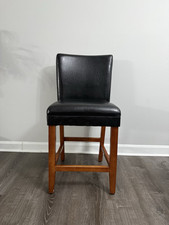 4 solid wood bar chairs for sale  Malden