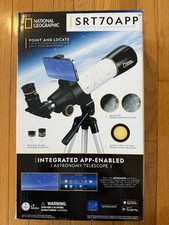 Telescópio refrator National Geographic SRT70APP, 70mm com aplicativo de astronomia comprar usado  Enviando para Brazil