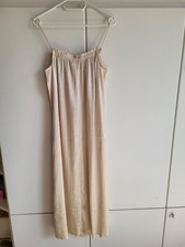 Kleid satin creme gebraucht kaufen  Kiel