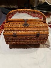 Wicker picnic basket for sale  Hanover