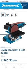 Silverline 350w bench for sale  LUTON