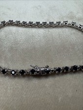 Beautiful sapphire tennis for sale  COLCHESTER