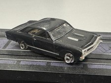 67 CHEVELLE BLACK, HO Slot Car, TJET CHASSIS HURRICANE Modern Motoring Aurora? comprar usado  Enviando para Brazil