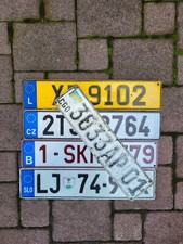 Nummernschilder license plates gebraucht kaufen  Kirchhundem