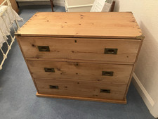 Antique pine cabinet for sale  WORTHING