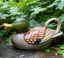 Vintage pottery duck for sale  MALVERN