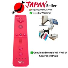 Controle Nintendo Wii U/Wii genuíno rosa comprar usado  Enviando para Brazil
