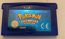 100% Autêntico Pokemon Sapphire Versão Inglesa Game Boy Nova Bateria comprar usado  Enviando para Brazil