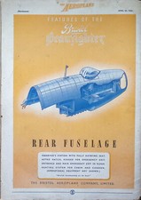 1943 Bristol Beaufighter Anúncio – Fuselagem Traseira Cutaway – Pôster RAF da Segunda Guerra Mundial comprar usado  Enviando para Brazil