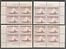 Canadá #351 Pl. No. 2, conjunto combinado, caçador de esquimó e caiaque 10¢, XF/S MLH!, usado comprar usado  Enviando para Brazil