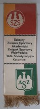 Prompel Pennant Szkolny Zwiazek Sportowy SZS ASZ Katowice Katowice Polen Polska, używany na sprzedaż  Wysyłka do Poland