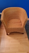 Rattanstuhl armlehnen gebraucht kaufen  Düsseldorf