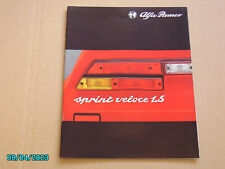 Alfa romeo prospekt gebraucht kaufen  Schmelz