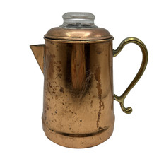 Copper coffee pot for sale  Festus