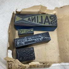 Vintage printing blocks for sale  Mayport