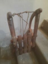 Vecchio antico slittino usato  Belluno