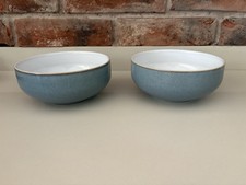Denby soup bowls for sale  COLCHESTER