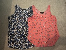 Butterfly vest tops for sale  BOURNEMOUTH
