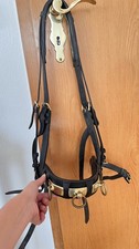 Kappzaum leder schwarz gebraucht kaufen  Weimar