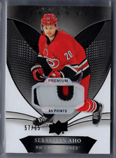 2018-19 Upper Deck Trilogy Premium 65 pontos Sebastian Aho /65 *remendo de 3 cores* comprar usado  Enviando para Brazil