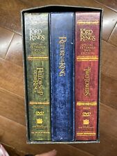 Senhor dos Anéis Trilogia Edição Especial Estendida 12 Discos DVD Conjunto Completo LOTR comprar usado  Enviando para Brazil