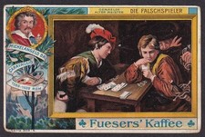 JOGOS DE CARTAS - cartão comercial vintage FUESERS' COFFEE comprar usado  Enviando para Brazil