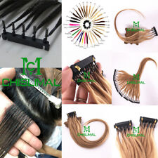 10-28Inch 6D Pre-bonded Remy Human Hair Extensions 20gram 40 Fios comprar usado  Enviando para Brazil