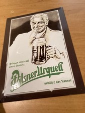 Werbung blechschild pilsner gebraucht kaufen  Calbe (Saale)