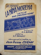 " Partition La Nina Morena E a Borda Tango " na sprzedaż  Wysyłka do Poland
