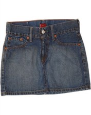 Mini saia jeans feminina LEVI'S XS W25 azul algodão DA18 comprar usado  Enviando para Brazil