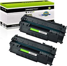 Pacote com 2 cartuchos de toner Q7553A para HP LaserJet P2015N P2015X P2015dn M2727nf multifuncional comprar usado  Enviando para Brazil