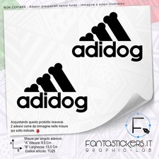 Coppia adesivo adidog usato  Pontassieve