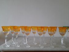 Verres cristal jaune d'occasion  Fécamp