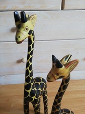 Schöne giraffen holz gebraucht kaufen  Köthen