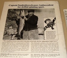 Abu sweden ambas.fishing for sale  BARNSTAPLE