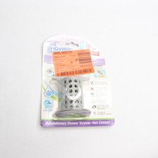 Usado, Protetor de dreno para banheiro stand-up chuveiro apanhador/treinador de cabelo cinza comprar usado  Enviando para Brazil