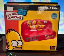 Simpsons inflatable sofa for sale  STOCKPORT