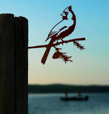 Metal cardinal silhouette for sale  Shakopee
