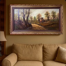 Quadro dipinto grande usato  Caserta