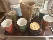 Vintage raffiaware drinking for sale  Branford