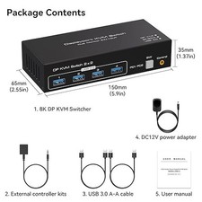Switch kvm displayport usato  Sant Eusanio del Sangro