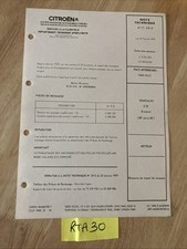 Citroën note technique d'occasion  Decize