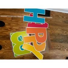 Colorful happy birthday for sale  Moyock